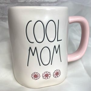 NEW  RAE DUNN  “COOL MOM”  Mug  3 1/2” x 4 1/2”